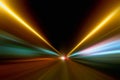 Light Trails in the Dark,ÃÂ Traffic Light trails,ÃÂ AbstractÃÂ Traffic Lines Background Royalty Free Stock Photo